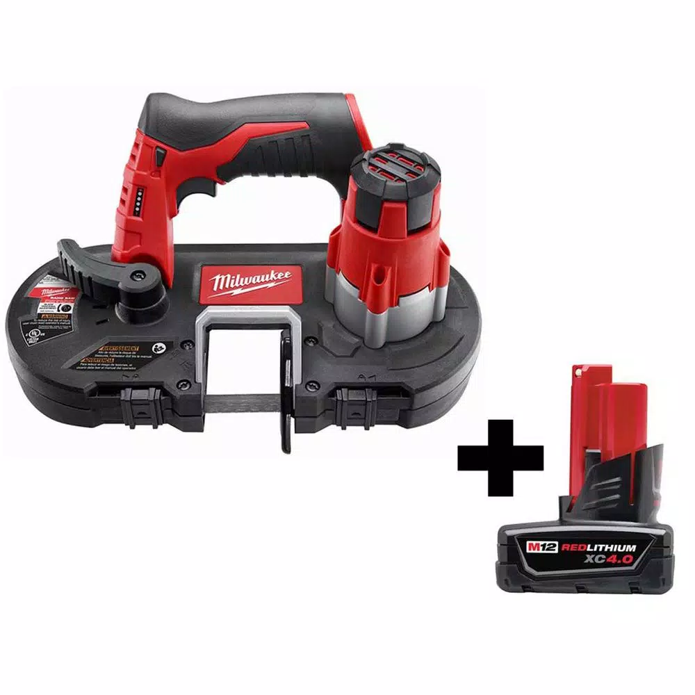 Brand new ✨ Milwaukee M12 12-Volt Lithium-Ion Cordless Sub-Compact Band Saw With 4.0 Ah M12 Battery 🧨 3 Brand new ✨ Milwaukee M12 12-Volt Lithium-Ion Cordless Sub-Compact Band Saw With 4.0 Ah M12 Battery 🧨