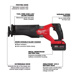 Best deal 😀 Milwaukee M18 FUEL 18-Volt Lithium-Ion Brushless Cordless SAWZALL Reciprocating Saw Kit W/Two 5.0 Ah Batteries Charger & Hard Case 👏 -Saws Sales Store unnamed file 122