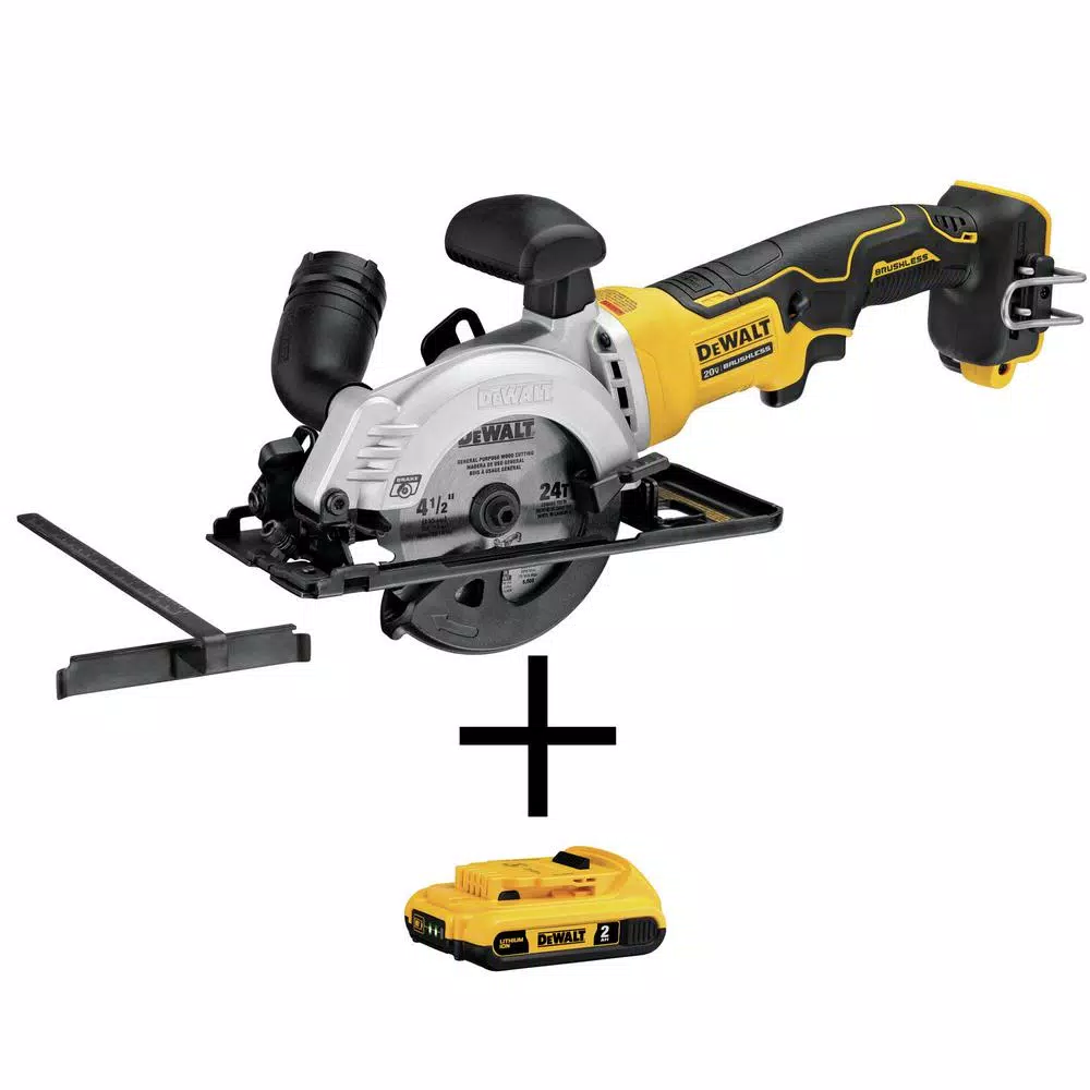 Flash Sale 😀 DEWALT ATOMIC 20-Volt MAX Cordless Brushless 4-1/2 In. Circular Saw With (1) 20-Volt Battery 2.0Ah ⌛ 3 Flash Sale 😀 DEWALT ATOMIC 20-Volt MAX Cordless Brushless 4-1/2 In. Circular Saw With (1) 20-Volt Battery 2.0Ah ⌛