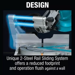 Buy 👏 Makita 15 Amp 12 In. Dual-Bevel Sliding Compound Miter Saw With Laser With Bonus Pneumatic 2 In. 18-Gauge Brad Nailer 🤩 -Saws Sales Store unnamed file 1416