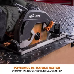 Deals 🥰 Evolution Power Tools 15 Amp 7-1/4 In. Circular Track Saw Kit With 40 In. Track, Electric Brake And Multi-Material Blade 💯 -Saws Sales Store unnamed file 1448