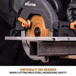 Deals 🥰 Evolution Power Tools 15 Amp 7-1/4 In. Circular Track Saw Kit With 40 In. Track, Electric Brake And Multi-Material Blade 💯 -Saws Sales Store unnamed file 1453