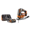 New 🥰 RIDGID 18-Volt OCTANE Jig Saw With 18-Volt Lithium-Ion 2.0 Ah Battery And Charger Kit 🧨 -Saws Sales Store unnamed file 1575