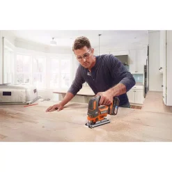 New 🥰 RIDGID 18-Volt OCTANE Jig Saw With 18-Volt Lithium-Ion 2.0 Ah Battery And Charger Kit 🧨 -Saws Sales Store unnamed file 1584