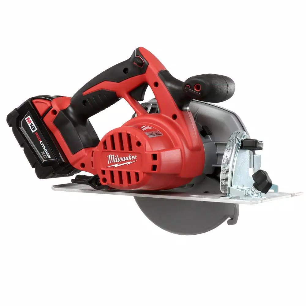 Buy 🥰 Milwaukee M18 18-Volt Lithium-Ion 6-1/2 In. Cordless Circular Saw Kit With Two 3.0 Ah Batteries, 24T Saw Blade, Charger, Tool Bag ❤️ 5 Buy 🥰 Milwaukee M18 18-Volt Lithium-Ion 6-1/2 In. Cordless Circular Saw Kit With Two 3.0 Ah Batteries, 24T Saw Blade, Charger, Tool Bag ❤️ - Image 3