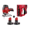 Best Sale 🤩 Milwaukee M12 12-Volt Lithium-Ion Cordless Jig Saw And Crown Stapler With Two 3.0 Ah Batteries 😉 -Saws Sales Store unnamed file 1629