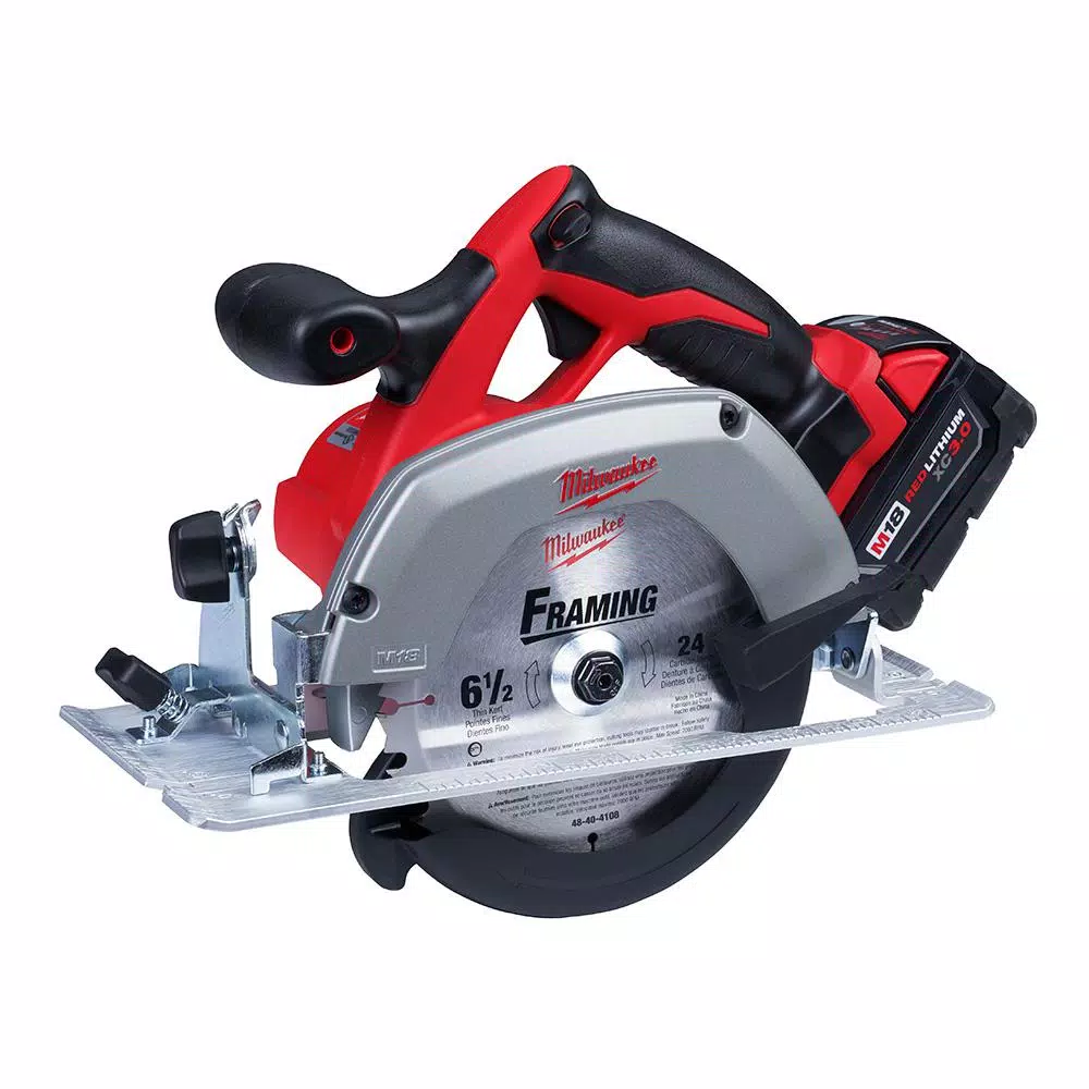 Buy 🥰 Milwaukee M18 18-Volt Lithium-Ion 6-1/2 In. Cordless Circular Saw Kit With Two 3.0 Ah Batteries, 24T Saw Blade, Charger, Tool Bag ❤️ 10 Buy 🥰 Milwaukee M18 18-Volt Lithium-Ion 6-1/2 In. Cordless Circular Saw Kit With Two 3.0 Ah Batteries, 24T Saw Blade, Charger, Tool Bag ❤️ - Image 8