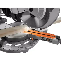 Promo 🎁 RIDGID 15 Amp Corded 12 In. Dual Bevel Sliding Miter Saw With Universal Mobile Miter Saw Stand With Mounting Braces ⌛ -Saws Sales Store unnamed file 1729