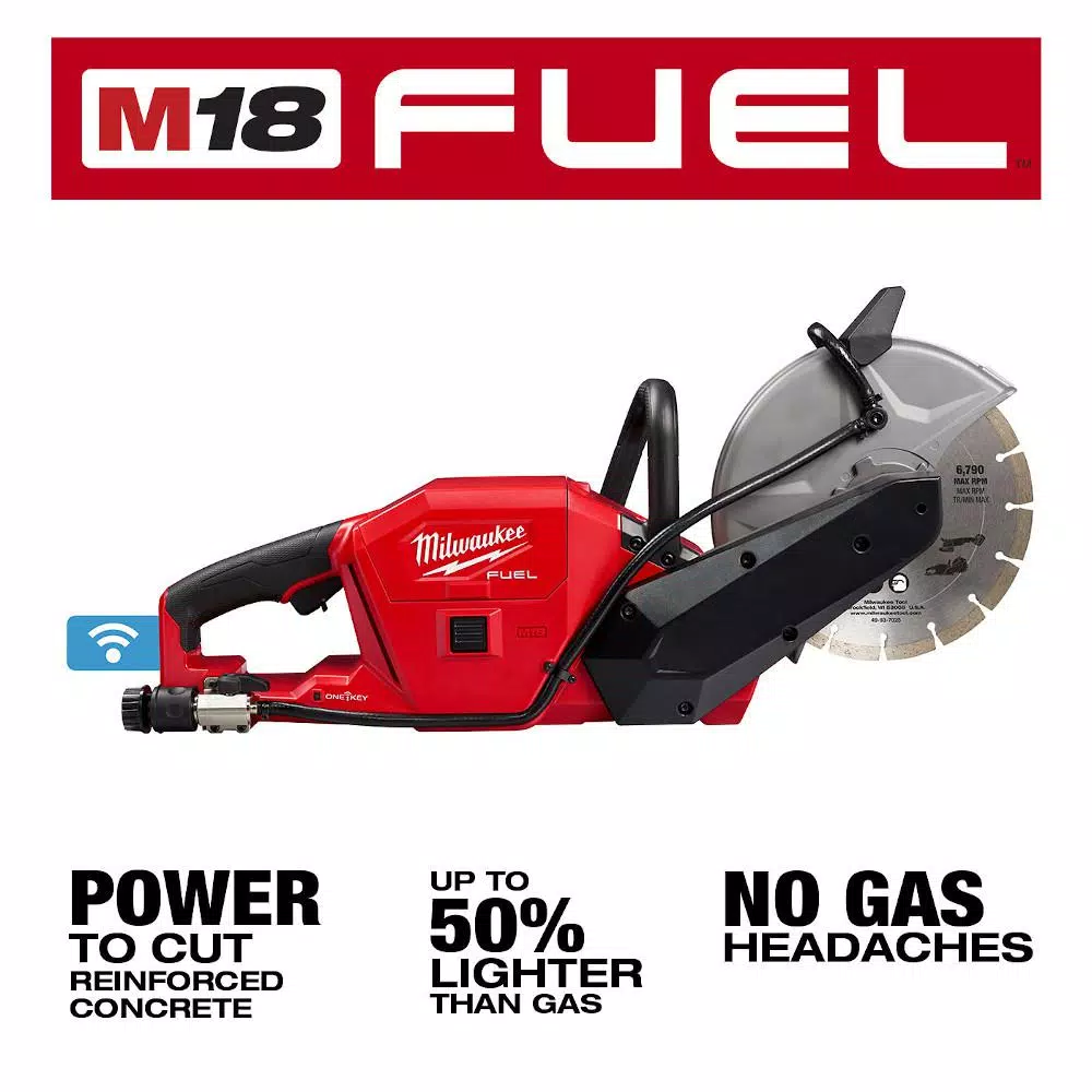 Discount ๐ Milwaukee M18 FUEL ONE-KEY 18-Volt Lithium-Ion Brushless Cordless 9 In. Cut Off Saw (Tool-Only) ๐งจ 5 Discount ๐ Milwaukee M18 FUEL ONE-KEY 18-Volt Lithium-Ion Brushless Cordless 9 In. Cut Off Saw (Tool-Only) ๐งจ - Image 3