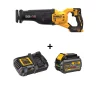 Best reviews of 🔔 DEWALT 20-Volt MAX Lithium Ion Cordless Brushless Reciprocating Saw With FLEXVOLT ADVANTAGE & (1) FLEXVOLT 6.0Ah Battery Kit ❤️