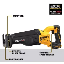 Best reviews of 🔔 DEWALT 20-Volt MAX Lithium Ion Cordless Brushless Reciprocating Saw With FLEXVOLT ADVANTAGE & (1) FLEXVOLT 6.0Ah Battery Kit ❤️ -Saws Sales Store unnamed file 1940