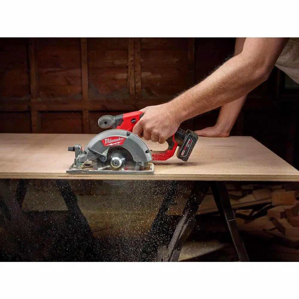 Brand new โ Milwaukee M12 FUEL 12-Volt Lithium-Ion Brushless Cordless 5-3/8 In. Circular Saw (Tool-Only) W/ 16T Carbide-Tipped Metal Saw Blade ๐ 13 Brand new โ Milwaukee M12 FUEL 12-Volt Lithium-Ion Brushless Cordless 5-3/8 In. Circular Saw (Tool-Only) W/ 16T Carbide-Tipped Metal Saw Blade ๐ - Image 11