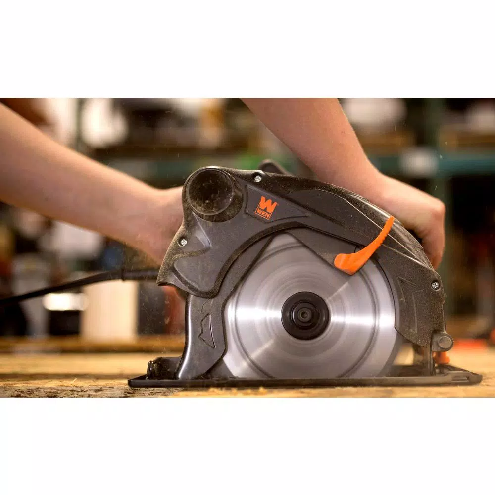 Best Sale 🧨 WEN 12 Amp 7-1/4 In. Sidewinder Circular Saw With 2-1/2 In. Cutting Depth ❤️ 8 Best Sale 🧨 WEN 12 Amp 7-1/4 In. Sidewinder Circular Saw With 2-1/2 In. Cutting Depth ❤️ - Image 6