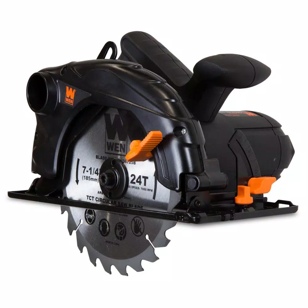 Best Sale 🧨 WEN 12 Amp 7-1/4 In. Sidewinder Circular Saw With 2-1/2 In. Cutting Depth ❤️ 9 Best Sale 🧨 WEN 12 Amp 7-1/4 In. Sidewinder Circular Saw With 2-1/2 In. Cutting Depth ❤️ - Image 7