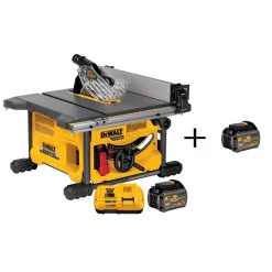 Cheapest 🥰 DEWALT FLEXVOLT 60-Volt MAX Cordless Brushless 8-1/4 In. Table Saw Kit With (2) FLEXVOLT 6.0Ah Batteries ✨