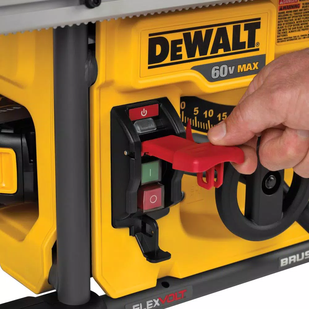 Cheapest 🥰 DEWALT FLEXVOLT 60-Volt MAX Cordless Brushless 8-1/4 In. Table Saw Kit With (2) FLEXVOLT 6.0Ah Batteries ✨ 13 Cheapest 🥰 DEWALT FLEXVOLT 60-Volt MAX Cordless Brushless 8-1/4 In. Table Saw Kit With (2) FLEXVOLT 6.0Ah Batteries ✨ - Image 11