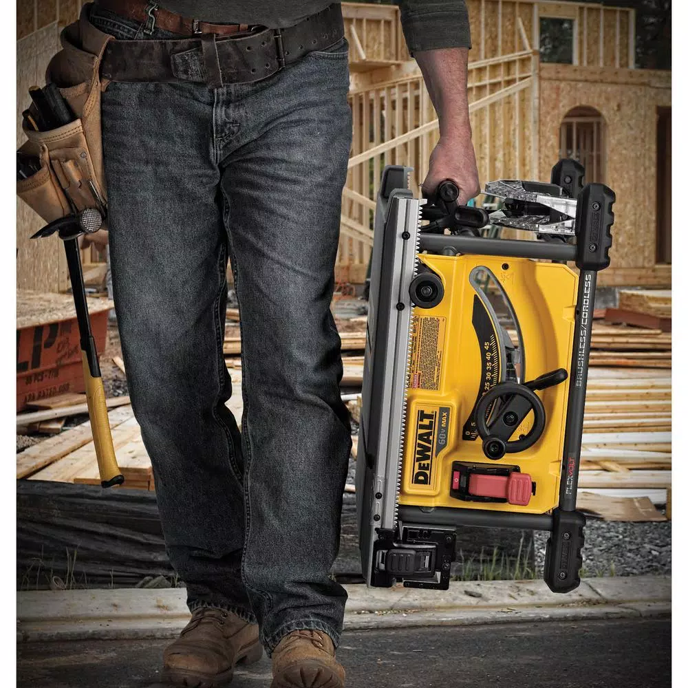 Cheapest 🥰 DEWALT FLEXVOLT 60-Volt MAX Cordless Brushless 8-1/4 In. Table Saw Kit With (2) FLEXVOLT 6.0Ah Batteries ✨ 14 Cheapest 🥰 DEWALT FLEXVOLT 60-Volt MAX Cordless Brushless 8-1/4 In. Table Saw Kit With (2) FLEXVOLT 6.0Ah Batteries ✨ - Image 12