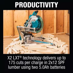 Deals 👏 Makita 18-Volt X2 LXT Lithium-Ion (36-Volt) 12 In. Brushless Dual-Bevel Sliding Compound Miter Saw AWS Capable (Tool-Only) 🤩 -Saws Sales Store unnamed file 2181