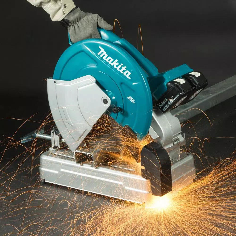 Budget ❤️ Makita 18-Volt X2 LXT Lithium-Ion 36-Volt Brushless Cordless 14 In. Cut-Off Saw With Electric Brake, 5.0 Ah 🤩 4 Budget ❤️ Makita 18-Volt X2 LXT Lithium-Ion 36-Volt Brushless Cordless 14 In. Cut-Off Saw With Electric Brake, 5.0 Ah 🤩 - Image 2