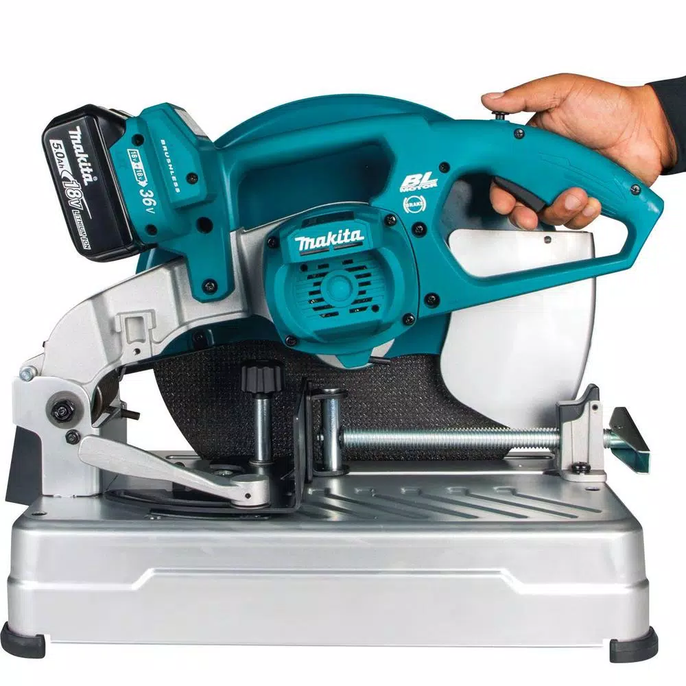 Budget ❤️ Makita 18-Volt X2 LXT Lithium-Ion 36-Volt Brushless Cordless 14 In. Cut-Off Saw With Electric Brake, 5.0 Ah 🤩 13 Budget ❤️ Makita 18-Volt X2 LXT Lithium-Ion 36-Volt Brushless Cordless 14 In. Cut-Off Saw With Electric Brake, 5.0 Ah 🤩 - Image 11