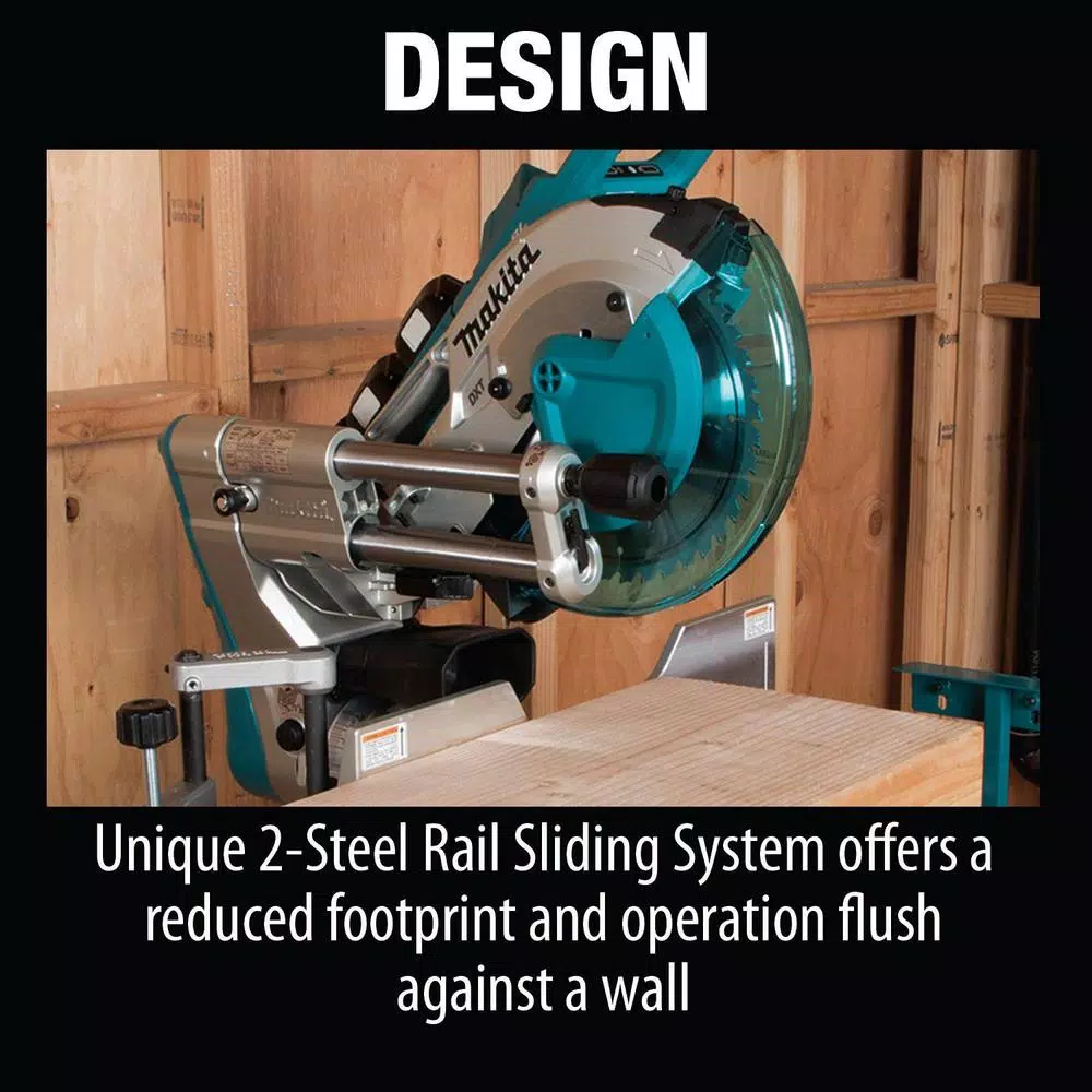 Deals 🔥 Makita 18-Volt 5.0Ah X2 LXT Lithium-Ion (36V) Brushless Cordless 10 In. Dual-Bevel Sliding Compound Miter Saw With Laser Kit ❤️ 7 Deals 🔥 Makita 18-Volt 5.0Ah X2 LXT Lithium-Ion (36V) Brushless Cordless 10 In. Dual-Bevel Sliding Compound Miter Saw With Laser Kit ❤️ - Image 5