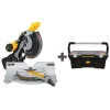 Best reviews of 😉 DEWALT 15 Amp 12 In. Double Bevel Compound Miter Saw With 24 In. Tote With Organizer 😉