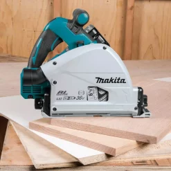 Best deal 👏 Makita 18-Volt X2 LXT (36V) Brushless 6-1/2 In. Plunge Circ Saw Kit (5.0 Ah) W/55 In. Guide Rail And Guide Rail Clamp (2-Pack) 🎁 -Saws Sales Store unnamed file 2340