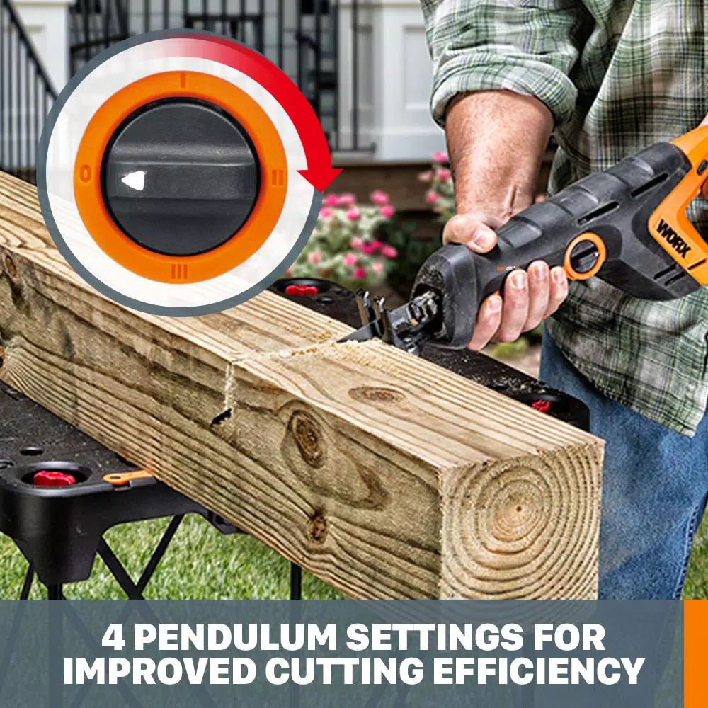 Top 10 π Worx POWER SHARE 20-Volt Reciprocating Saw π 9 Top 10 π Worx POWER SHARE 20-Volt Reciprocating Saw π - Image 7