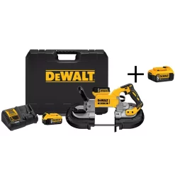Brand new ❤️ DEWALT 20-Volt MAX XR Cordless Brushless Deep Cut Band Saw With (3) 20-Volt Batteries 5.0Ah & Charger 😍