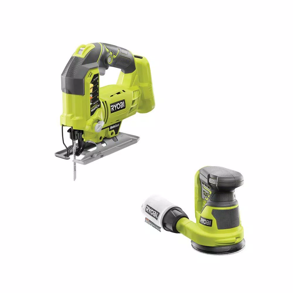 Flash Sale ๐ RYOBI 18-Volt ONE+ Cordless Orbital Jig Saw And 5 In. Random Orbit Sander (Tools Only) ๐ฏ 3 Flash Sale ๐ RYOBI 18-Volt ONE+ Cordless Orbital Jig Saw And 5 In. Random Orbit Sander (Tools Only) ๐ฏ