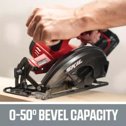 Flash Sale 😀 Skil PWRCORE 20-Volt Lithium Cordless 6-1/2 In. Circular Saw Kit ✨ -Saws Sales Store unnamed file 2525