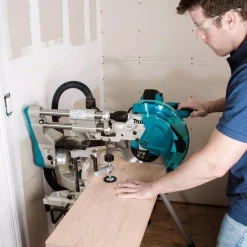 Deals 😍 Makita 15 Amp 10 In. Dual Bevel Sliding Compound Miter Saw With Laser With Bonus Pneumatic 16-Gauge, 2-1/2 In. Finish Nailer 😍 -Saws Sales Store unnamed file 2596
