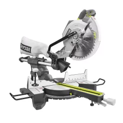 Best deal 🥰 RYOBI 10 In. Sliding Miter Saw With LED And Miter Saw Stand With Tool-Less Height Adjustment 🧨 -Saws Sales Store unnamed file 2613