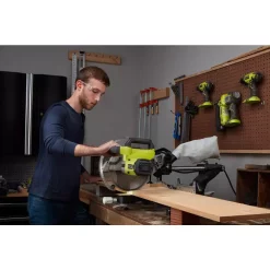 Best deal 🥰 RYOBI 10 In. Sliding Miter Saw With LED And Miter Saw Stand With Tool-Less Height Adjustment 🧨 -Saws Sales Store unnamed file 2620