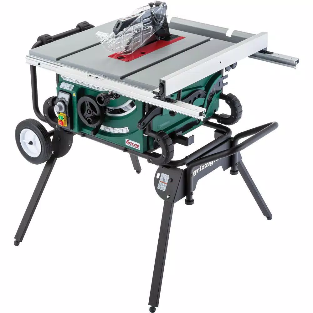 Cheap π Grizzly Industrial 10 In. 2 HP Portable Table Saw With Roller Stand β¨ 4 Cheap π Grizzly Industrial 10 In. 2 HP Portable Table Saw With Roller Stand β¨ - Image 2