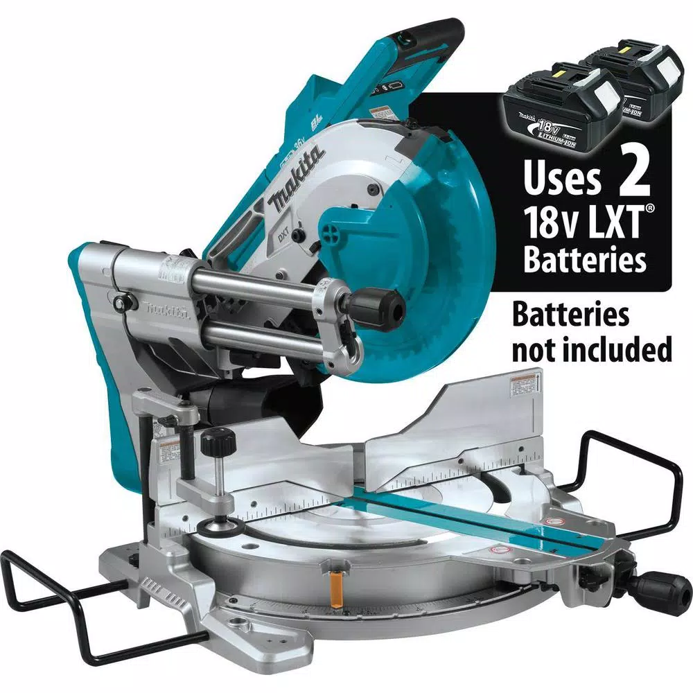 Best Sale 💯 Makita 18-Volt X2 LXT Lithium-Ion (36-Volt) Brushless Cordless 10 In. Dual-Bevel Sliding Compound Miter Saw (Tool-Only) 🛒 4 Best Sale 💯 Makita 18-Volt X2 LXT Lithium-Ion (36-Volt) Brushless Cordless 10 In. Dual-Bevel Sliding Compound Miter Saw (Tool-Only) 🛒 - Image 2