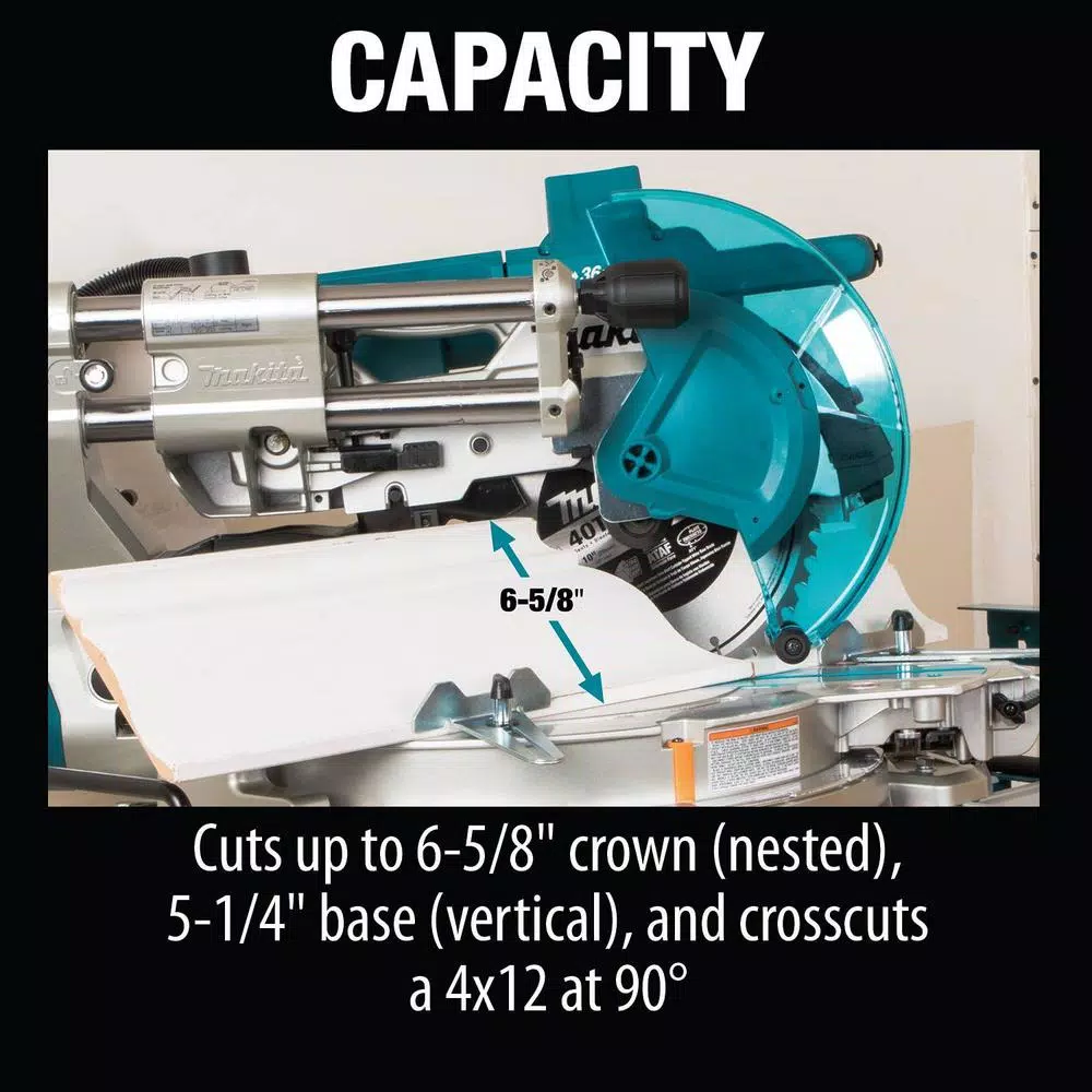 Best Sale 💯 Makita 18-Volt X2 LXT Lithium-Ion (36-Volt) Brushless Cordless 10 In. Dual-Bevel Sliding Compound Miter Saw (Tool-Only) 🛒 15 Best Sale 💯 Makita 18-Volt X2 LXT Lithium-Ion (36-Volt) Brushless Cordless 10 In. Dual-Bevel Sliding Compound Miter Saw (Tool-Only) 🛒 - Image 13