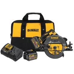 Wholesale 🎉 DEWALT FLEXVOLT 60-Volt MAX Cordless Brushless 7-1/4 In. Circular Saw With (2) FLEXVOLT 6.0Ah Batteries 👍