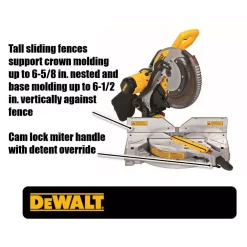 Hot Sale ✨ DEWALT 15 Amp Corded 12 In. Compound Double Bevel Miter Saw 😀 -Saws Sales Store unnamed file 2768