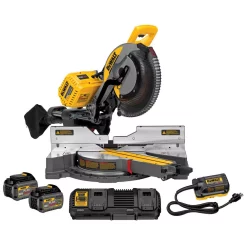 Budget 🎉 DEWALT FLEXVOLT 120-Volt MAX Cordless Brushless 12 In. Miter Saw With AC Adapter, (2) FLEXVOLT 6.0Ah Batteries & Rolling Stand ⭐ -Saws Sales Store unnamed file 2818