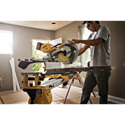 Budget 🎉 DEWALT FLEXVOLT 120-Volt MAX Cordless Brushless 12 In. Miter Saw With AC Adapter, (2) FLEXVOLT 6.0Ah Batteries & Rolling Stand ⭐ -Saws Sales Store unnamed file 2820