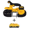 Promo 🌟 DEWALT 20-Volt MAX Lithium-Ion Cordless Band Saw (Tool-Only) With 20-Volt MAX Compact Lithium-Ion 3.0 Ah Battery Pack 👏