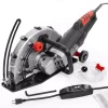 Deals 👍 XtremepowerUS 14 In. 15 Amp Corded Industrial Cutter Wet/Dry Circular Saw With Guide Roller And Depth Adjustment 😀
