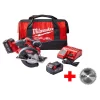Budget 🔥 Milwaukee M18 FUEL 18-Volt Lithium-Ion Brushless Cordless 5-3/8 In. Metal Saw Kit With Extra Metal Cutting Blade 🎉 -Saws Sales Store unnamed file 297