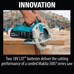 Discount 😉 Makita 18-Volt 5.0 Ah X2 LXT Lithium-Ion 36-Volt 7-1/4 In. Cordless Circular Saw Kit With BONUS 2 Batteries 5.0 Ah 👍 -Saws Sales Store unnamed file 3082