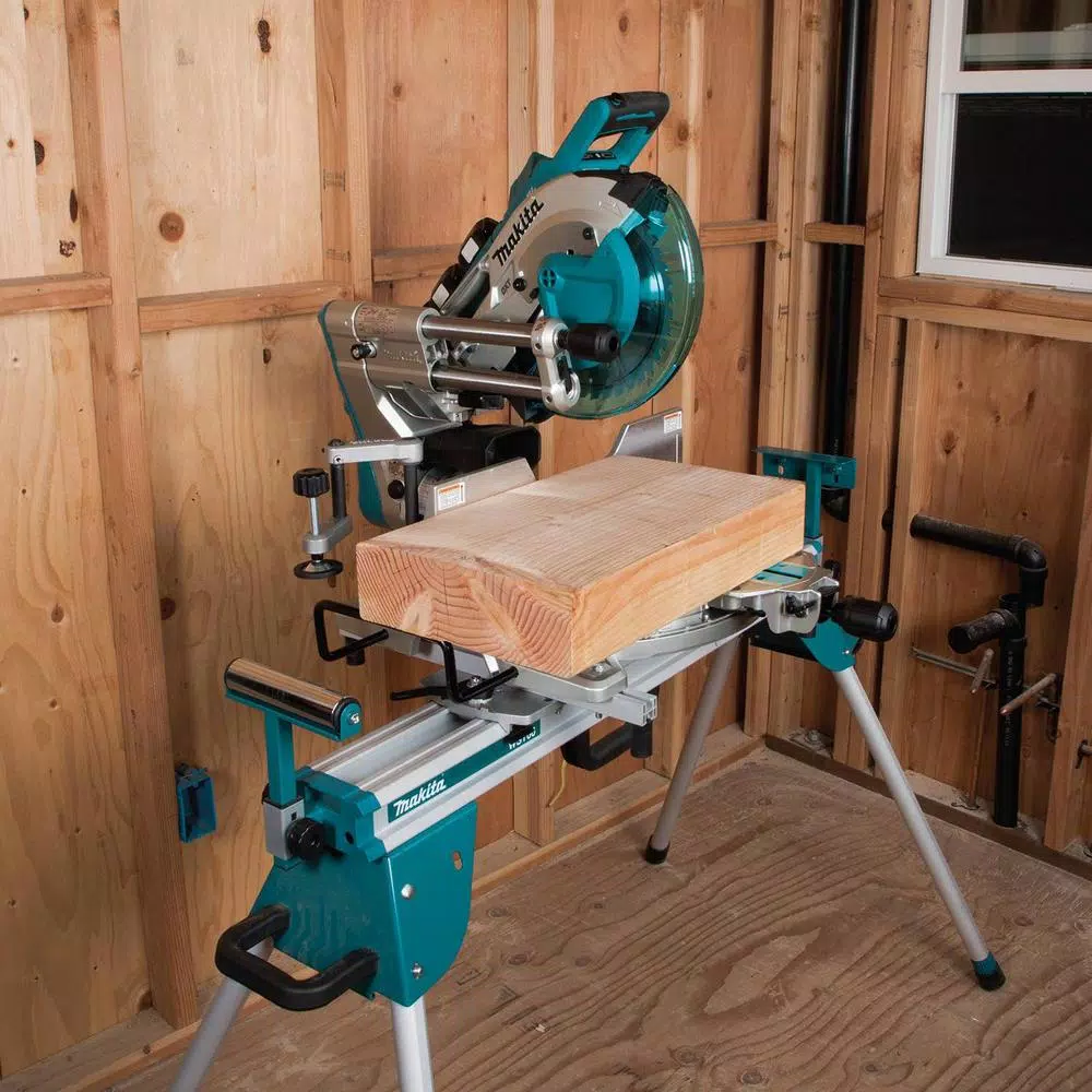 New ๐ Makita 18-Volt X2 LXT(36V) Brushless 10 In. Dual-Bevel Sliding Compound Miter Saw Kit (5.0Ah) And Portable Rise Miter Saw Stand ๐ 4 New ๐ Makita 18-Volt X2 LXT(36V) Brushless 10 In. Dual-Bevel Sliding Compound Miter Saw Kit (5.0Ah) And Portable Rise Miter Saw Stand ๐ - Image 2