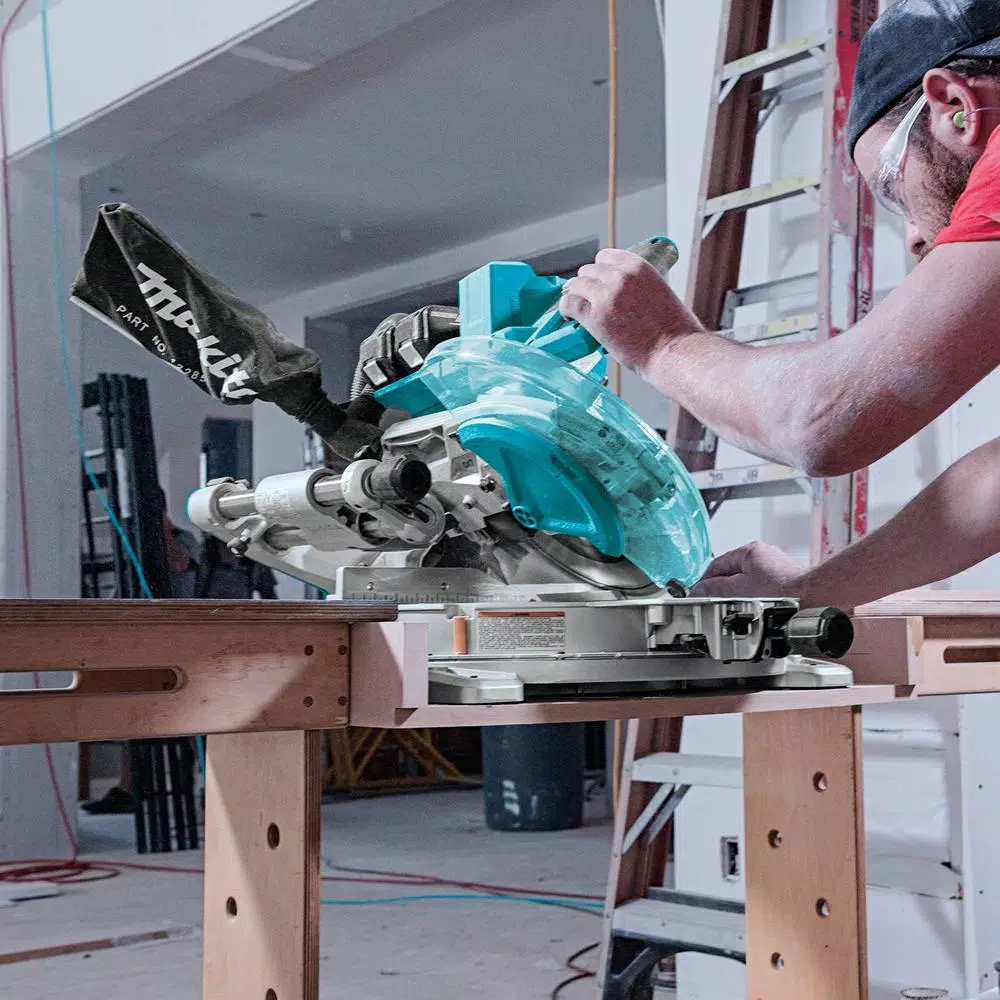 New ๐ Makita 18-Volt X2 LXT(36V) Brushless 10 In. Dual-Bevel Sliding Compound Miter Saw Kit (5.0Ah) And Portable Rise Miter Saw Stand ๐ 14 New ๐ Makita 18-Volt X2 LXT(36V) Brushless 10 In. Dual-Bevel Sliding Compound Miter Saw Kit (5.0Ah) And Portable Rise Miter Saw Stand ๐ - Image 12