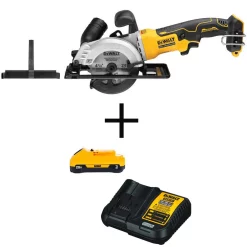 Budget 🔥 DEWALT ATOMIC 20-Volt MAX Cordless Brushless 4-1/2 In. Circular Saw With (1) 20-Volt Battery 3.0Ah & Charger 🥰