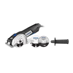 Deals 🎁 Dremel Ultra-Saw 7.5 Amp Corded 4.5 In. Tool Kit With 2 Accessories And 1 Attachment For Use With Metal And Wood 👏