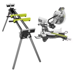 Buy ๐งจ RYOBI 15 Amp 10 In. Sliding Compound Miter Saw And Universal Miter Saw QUICKSTAND โค๏ธ